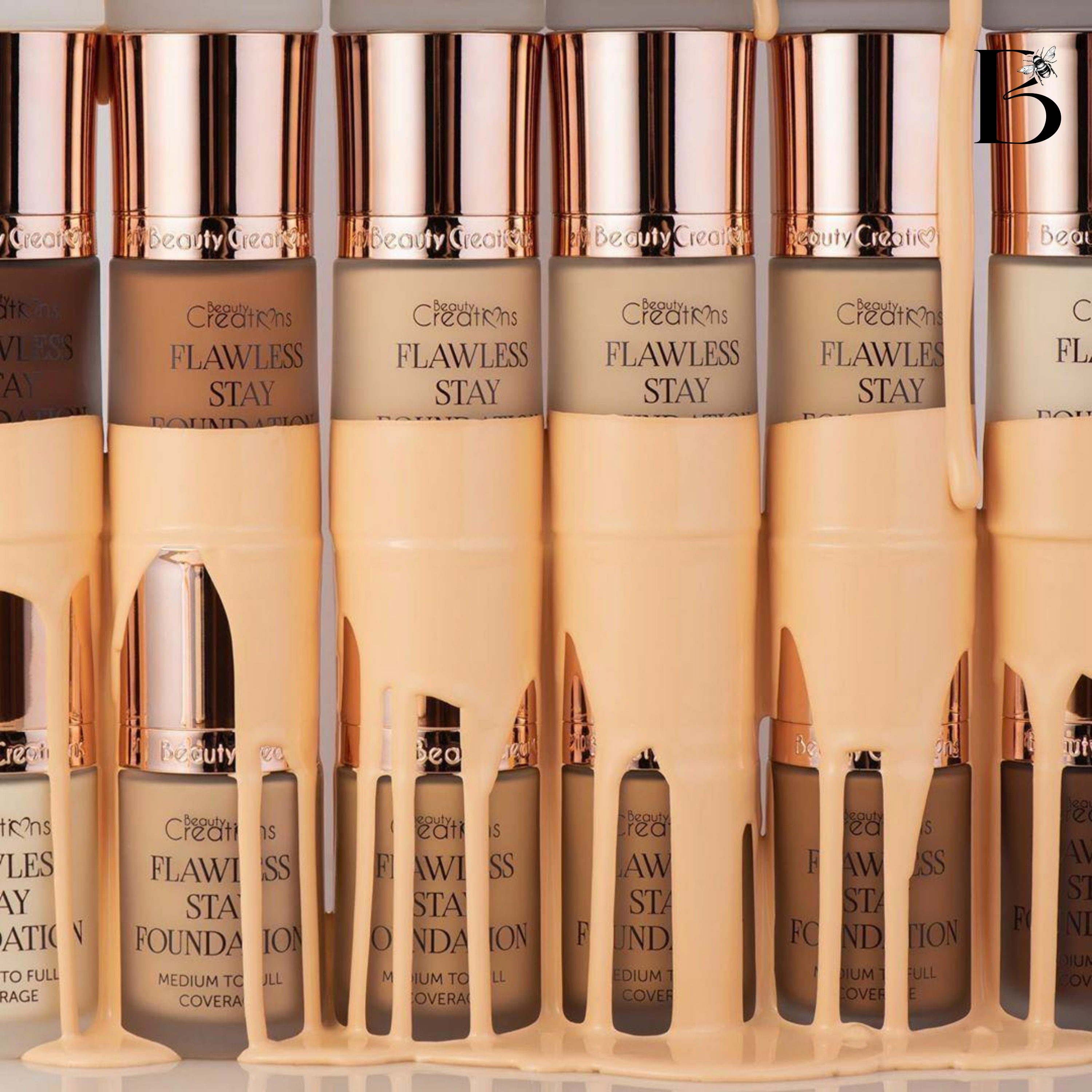 BASE DE MAQUILLAJE FLAWLESS STAY FOUNDATION - BEAUTY CREATIONS