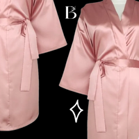 BATA DE SATIN BAD WITCH ROSA