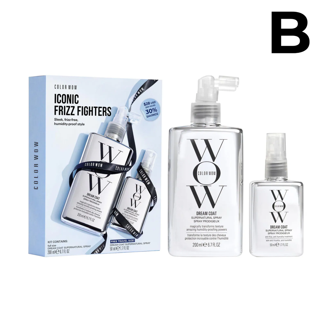 Dream Coat Iconic Frizz Fighters Hair Duo Gift Set