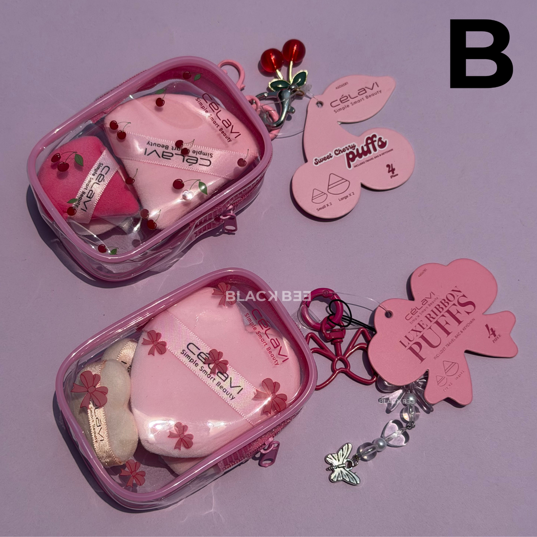 LUXE PUFFS SET 4 PIEZAS