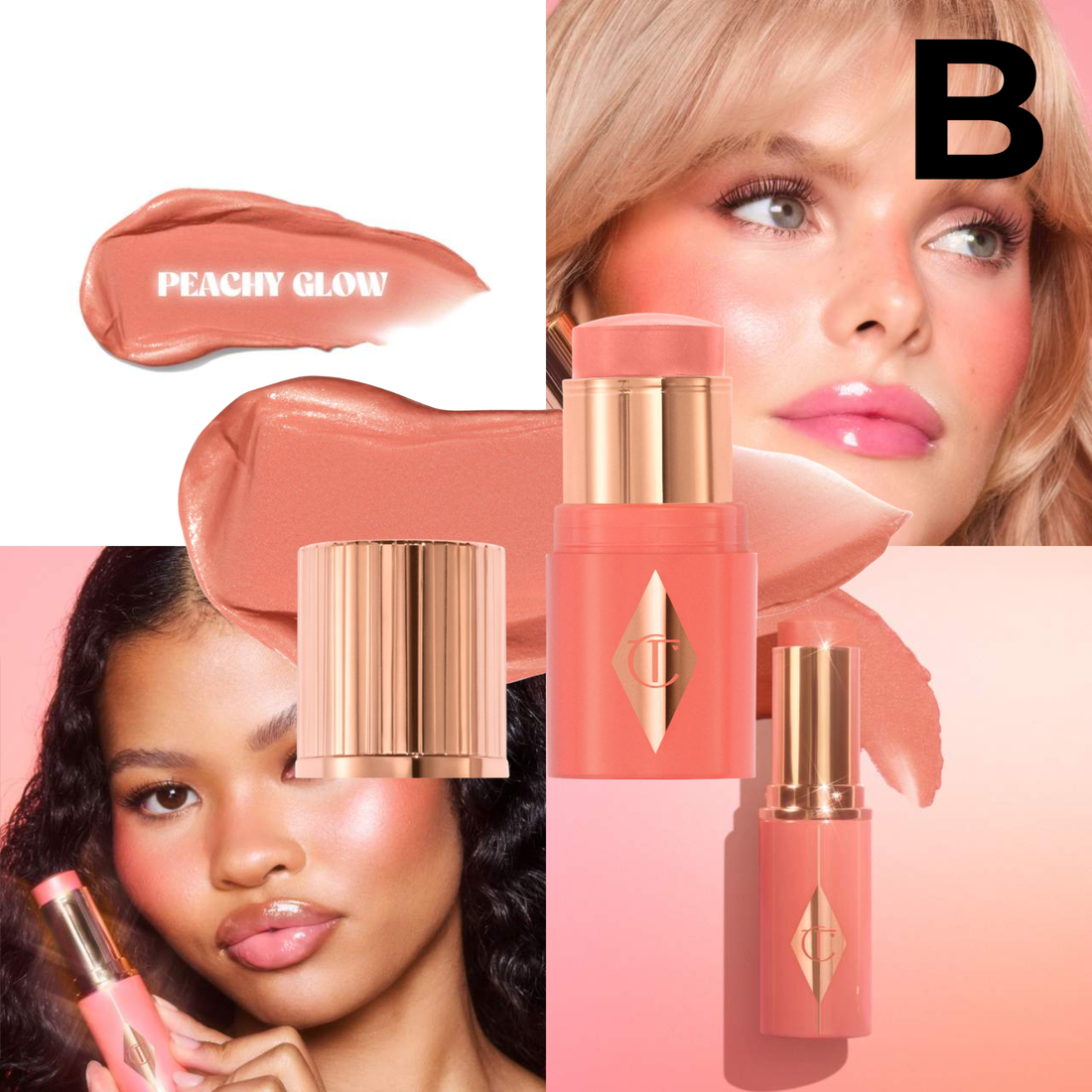 Unreal Lip + Cheek Glow Blush Stick with Hyaluronic Acid mini **PREVENTA**