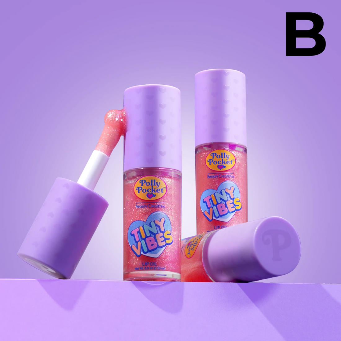 Polly Pocket "Tiny Vibes" Lip Oil