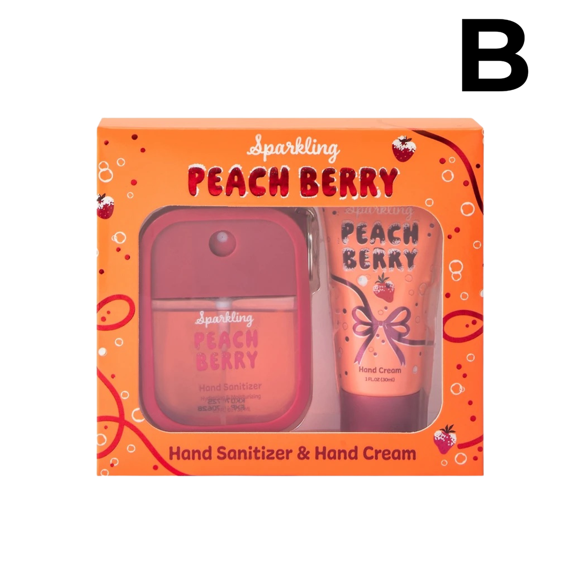 HAND SANITIZER & HAND CREAM SET