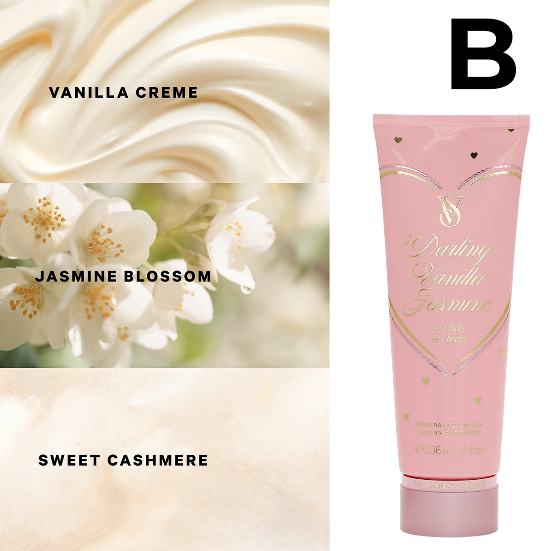 Valentine's Day Darling Vanilla Jasmine Fragrance Lotion **PREVENTA**