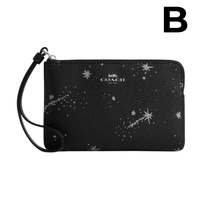 Corner Zip Wristlet In Signature Leather **PREVENTA**