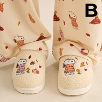 AE Snoopy Sweater Scuff Slipper **OATMEAL PREVENTA**