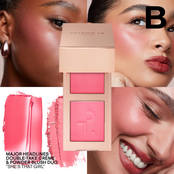 Mini Major Headlines Double-Take Crème & Powder Blush Duo PREVENTA