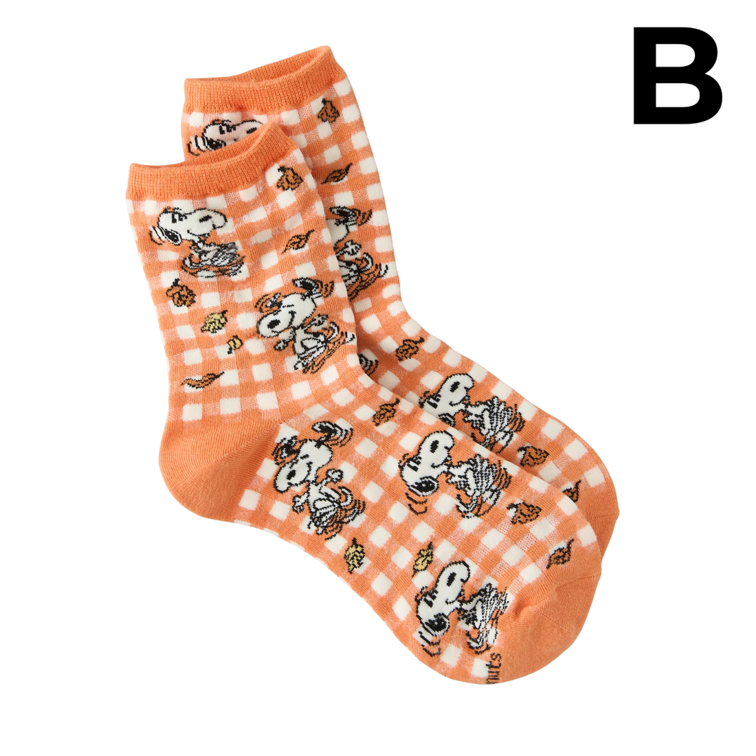AE Snoopy Cropped Crew Socks **PREVENTA**