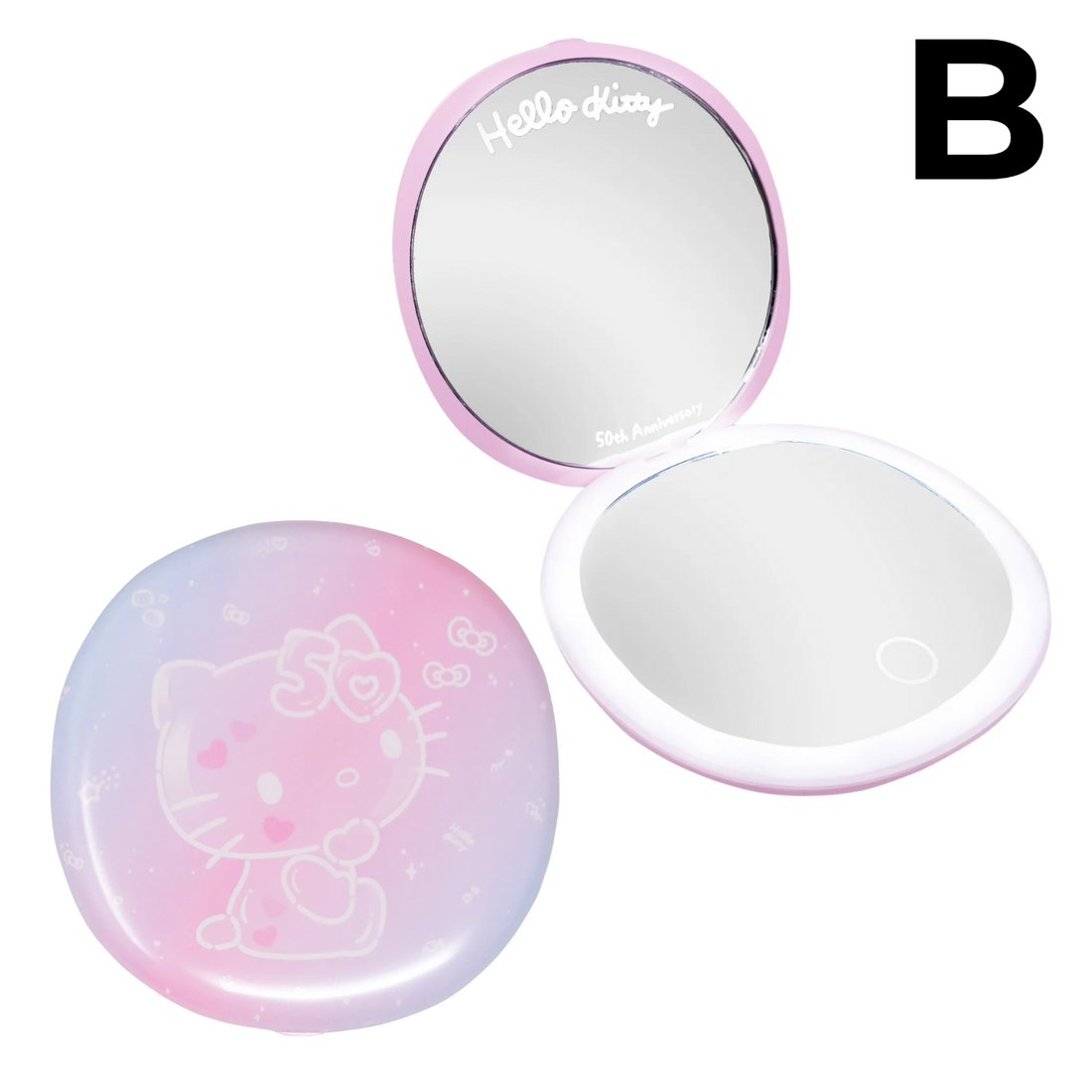 Hello Kitty® 50th Round LED Compact Mirror PREVENTA