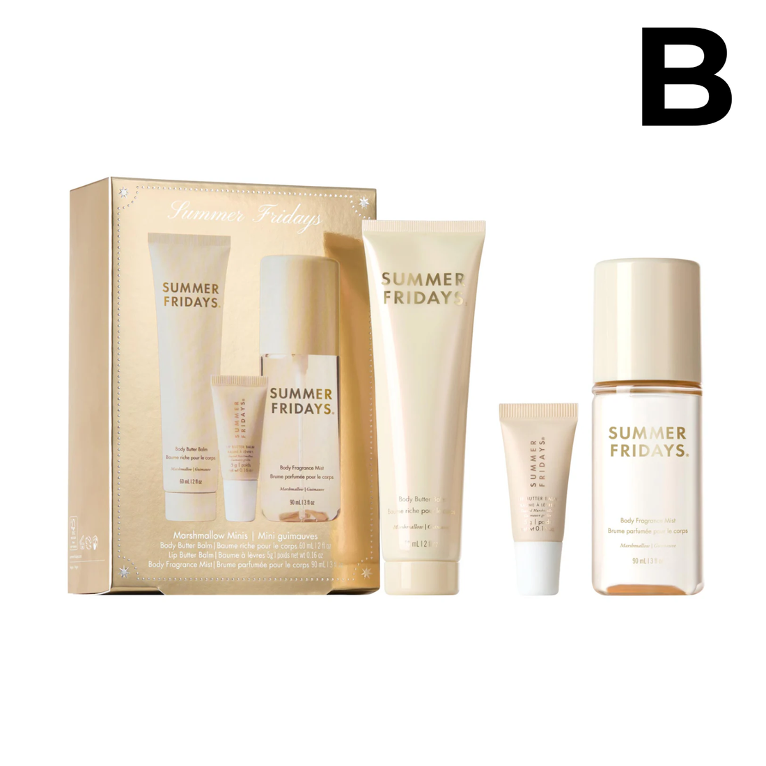 Marshmallow Minis - Body and Lip Set **PREVENTA FINALIZA 20 SEPTIEMBRE**