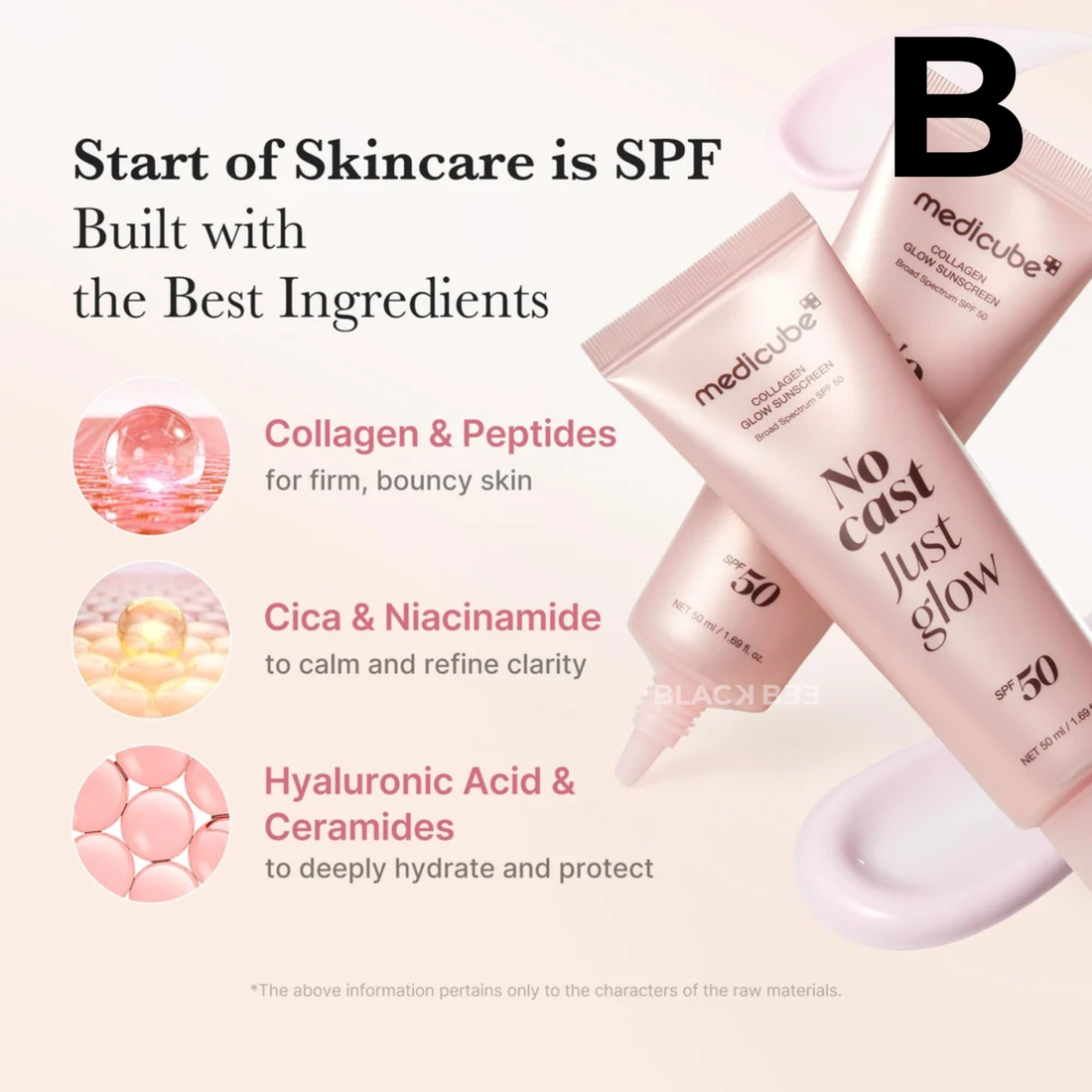 No Cast Just Glow Collagen Sunscreen SPF 50