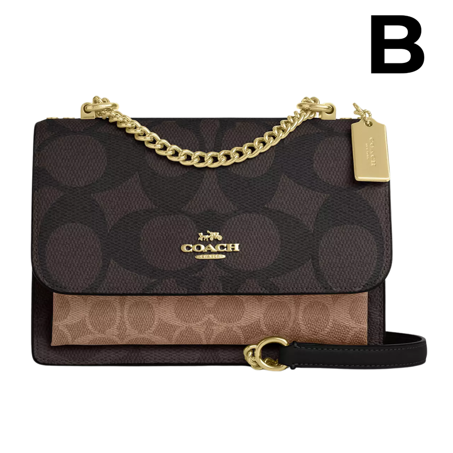 Klare Crossbody Bag In Signature Leather **PREVENTA**