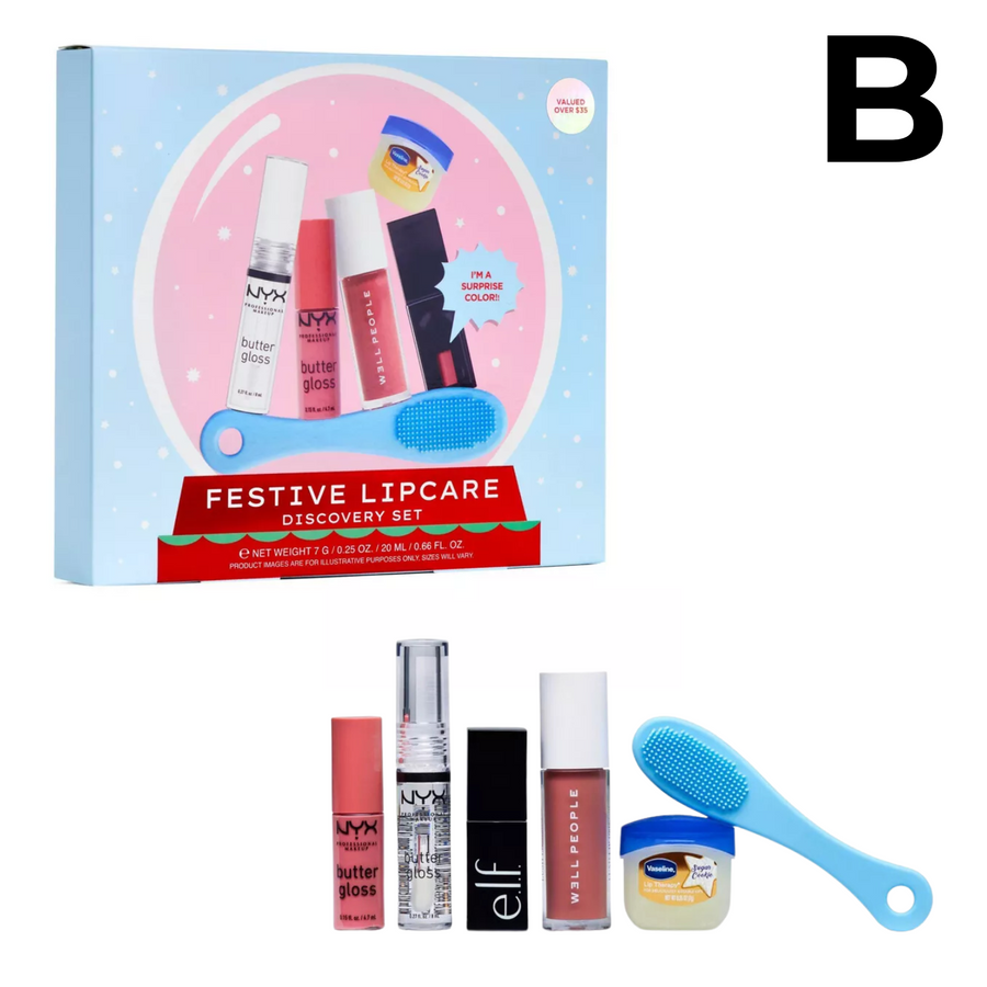 Festive Lipcare Lip Discovery Set - 6pc PREVENTA