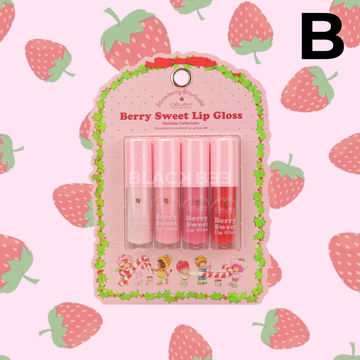 BERRY SWEET LIP GLOSS SET STRAWBERRY