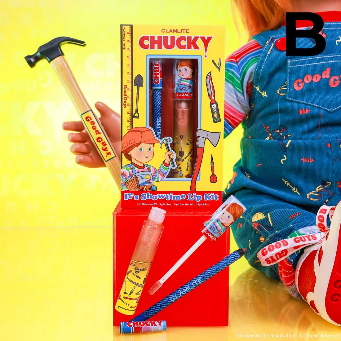 Chucky "It's Showtime" Lip Kit PREVENTA