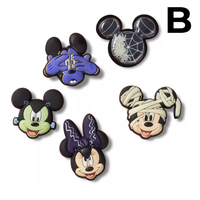 Crocs Jibbitz Mickey Mouse Halloween Disney Shoe Charms 5-Pack **PREVENTA MITAD DE PRECIO**