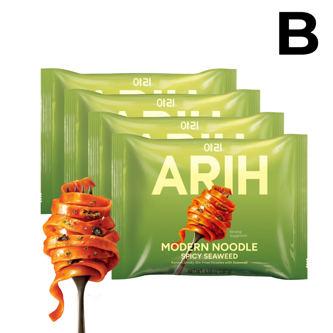 ARIH Modern Noodles, Western-Korean Fusion Soup-Less Noodles INDIVIDUALES **PREVENTA**