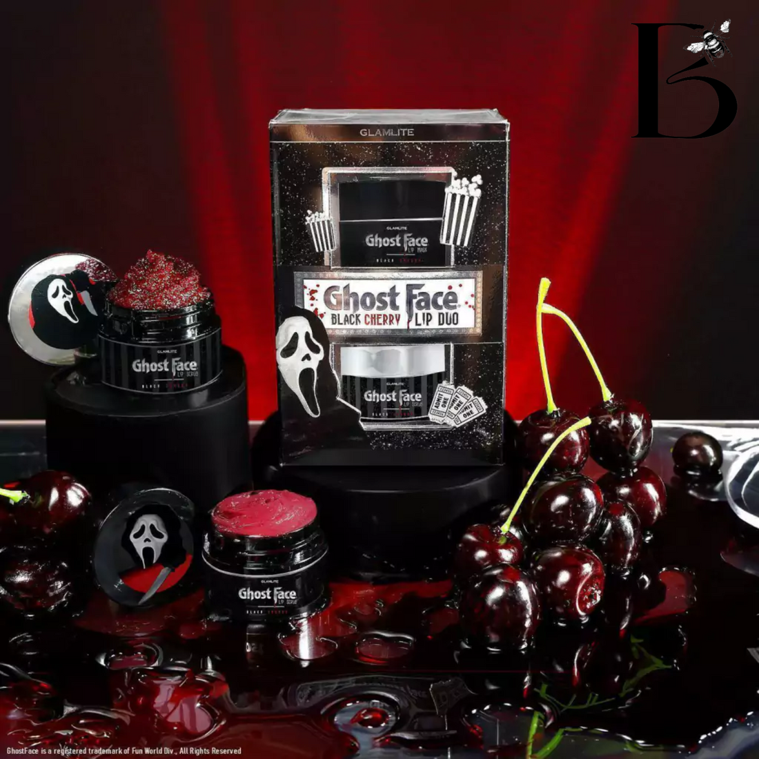 GHOSTFACE LIP SCRUB + MASK