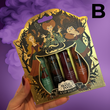 HOCUS POCUS 4 LIP BALM SET