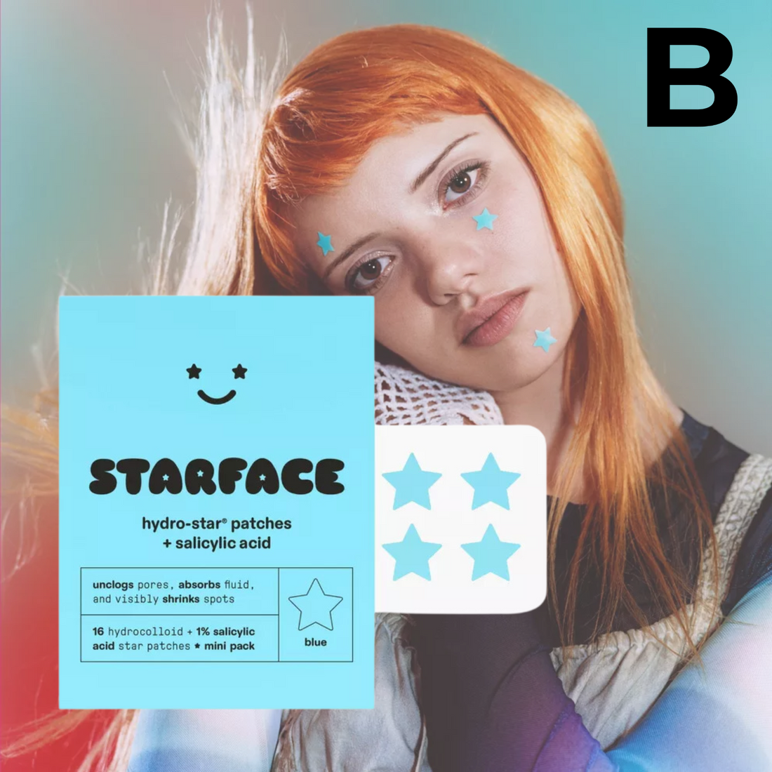 Starface Blue Salicylic Patches - 16pc