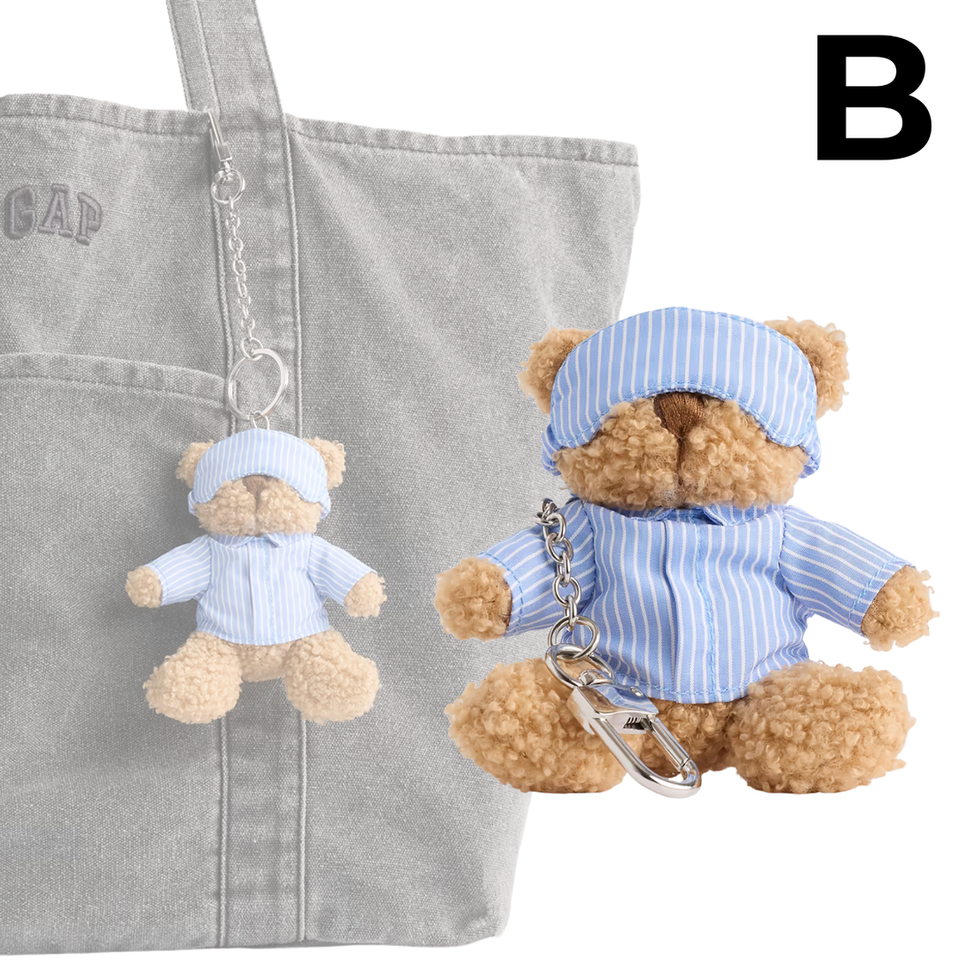 Brannan Bear Hoodie Bag Charm PREVENTA