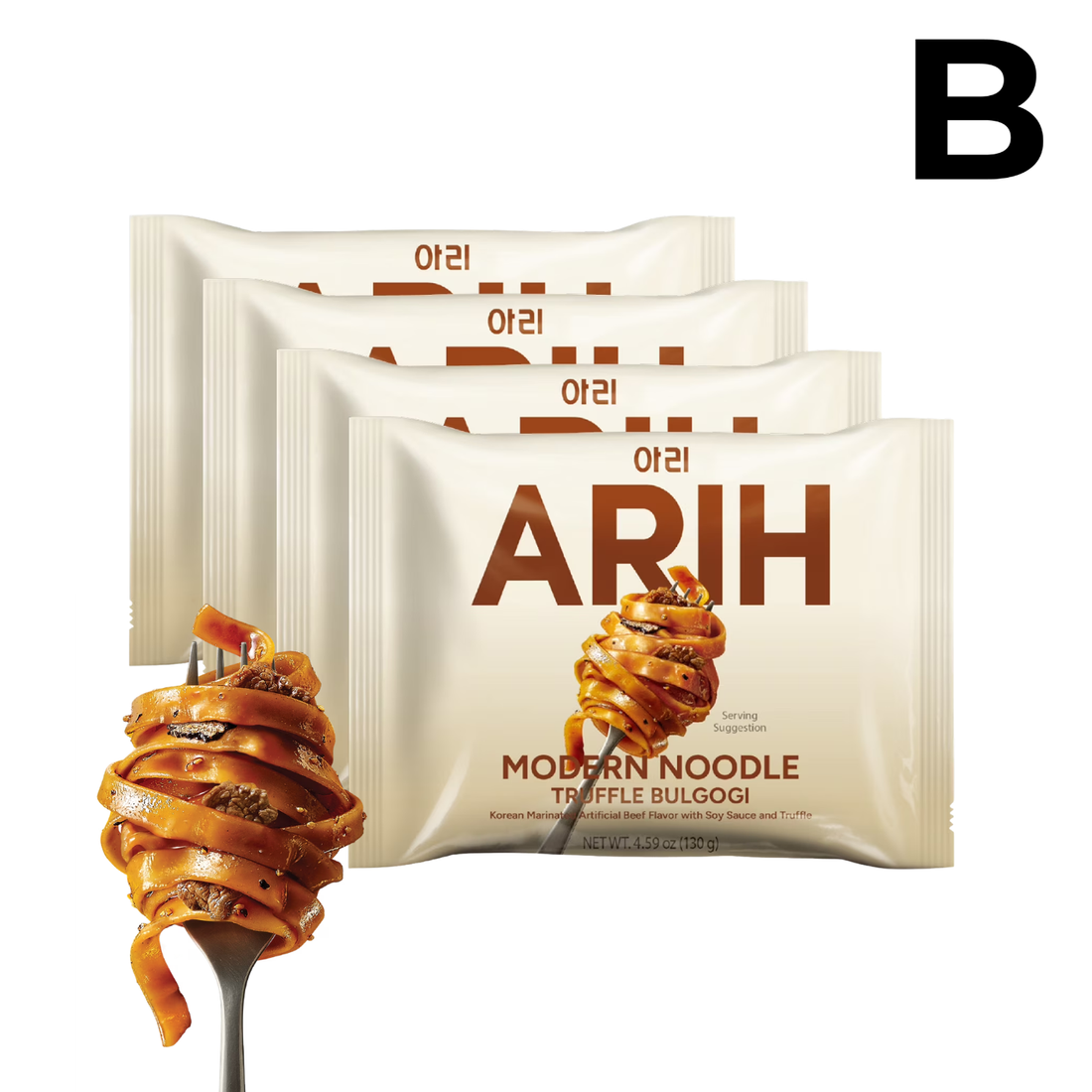 ARIH Modern Noodles, Western-Korean Fusion Soup-Less Noodles INDIVIDUALES **PREVENTA**