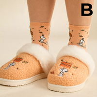 AE Snoopy Boo! Scuff Slipper **PREVENTA PEACH**