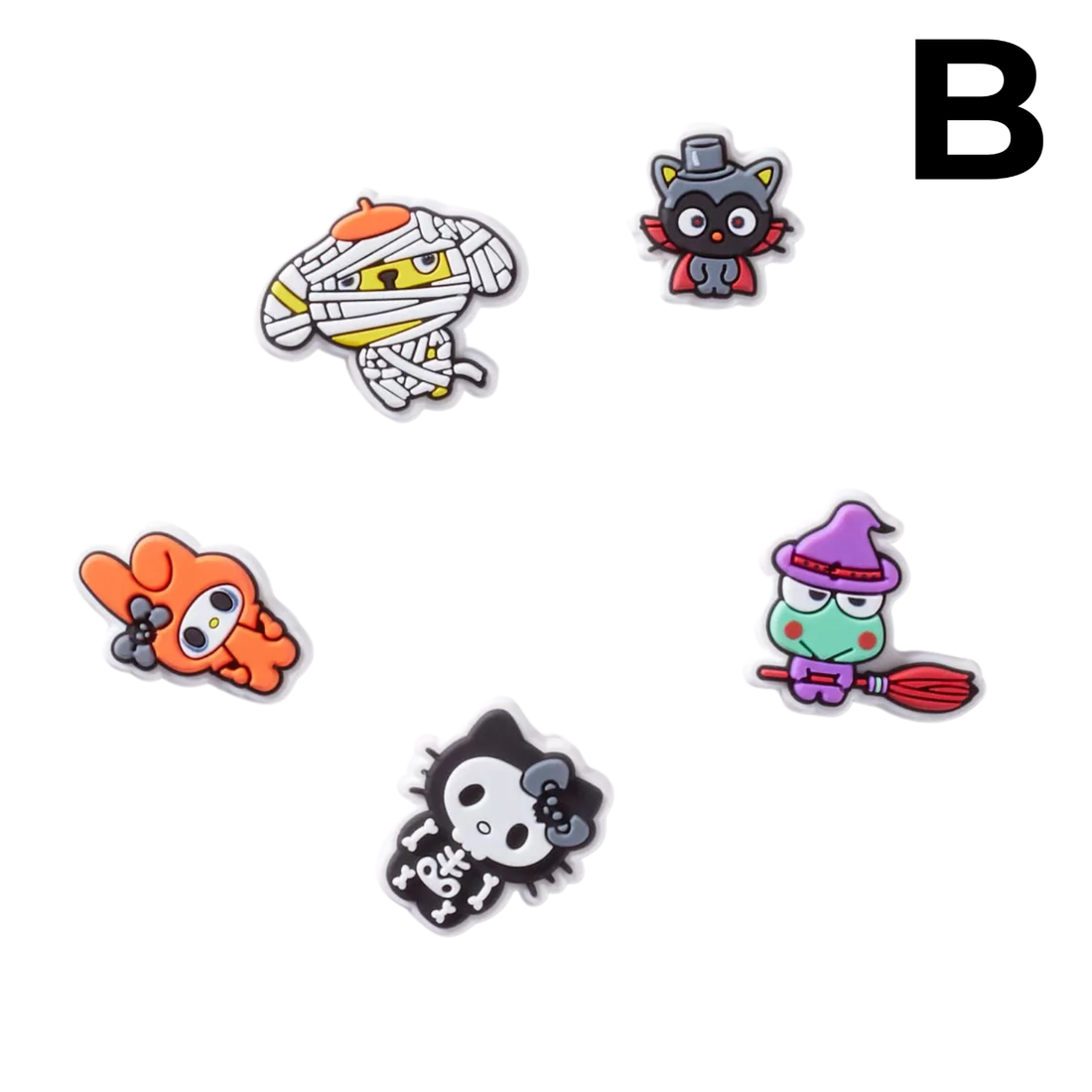 Crocs Jibbitz Hello Kitty & Friends Halloween Shoe Charms 5-Pack **PREVENTA MITAD DE PRECIO**