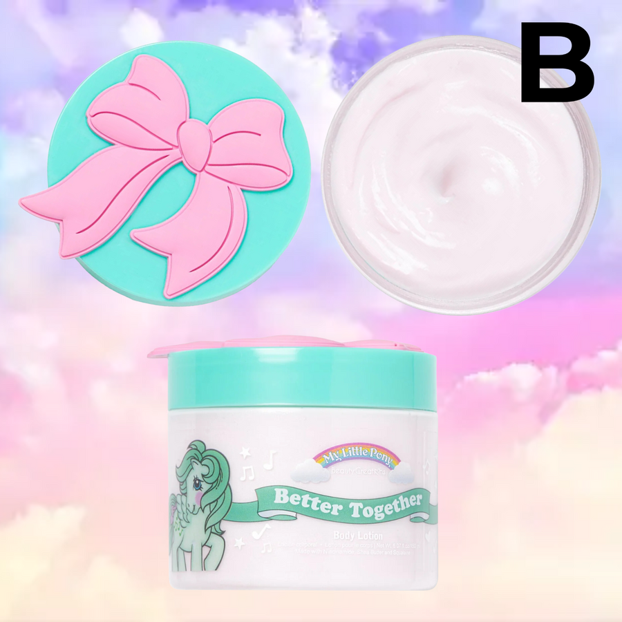 MY LITTLE PONY "BETTER TOGETHER" EXFOLIATING SCRUB & CREAM