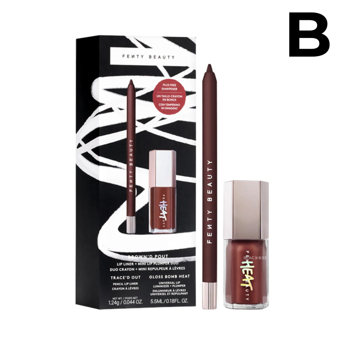 Brown'd Pout Lip Liner + Mini Lip Plumper Duo **PREVENTA**
