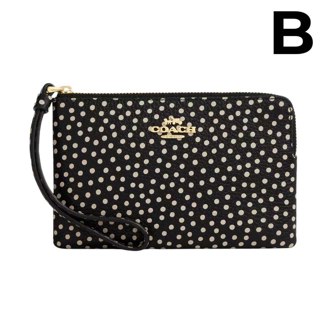 Corner Zip Wristlet With Signature Canvas **PREVENTA**