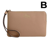 Corner Zip Wristlet With Signature Canvas **PREVENTA**