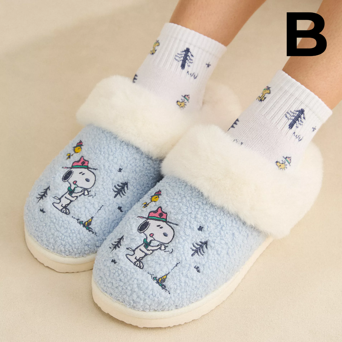 AE Camp Snoopy Scuff Slipper **PREVENTA BLUE**