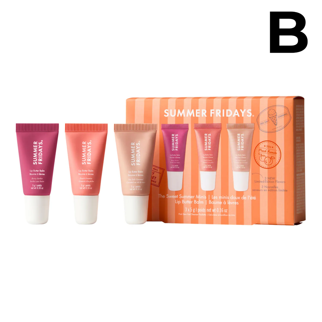 The Sweet Summer Minis Lip Butter Balm Trio Set **PREVENTA**