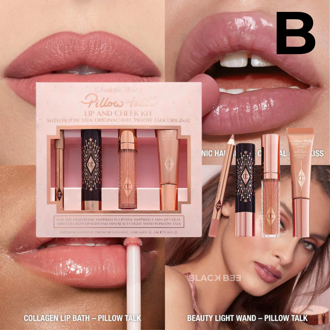 Pillow Talk Iconic Lip and Cheek Secrets Set - tono original PREVENTA 🔥