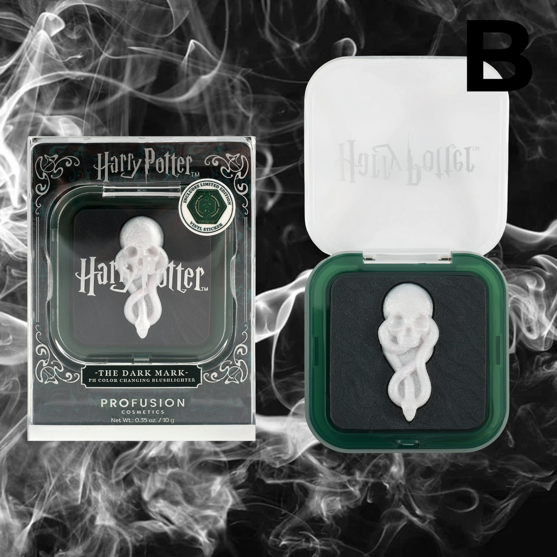 Profusion Cosmetics Harry Potter Dark Arts The Dark Mark PH Color Changing Blushlighter PREVENTA
