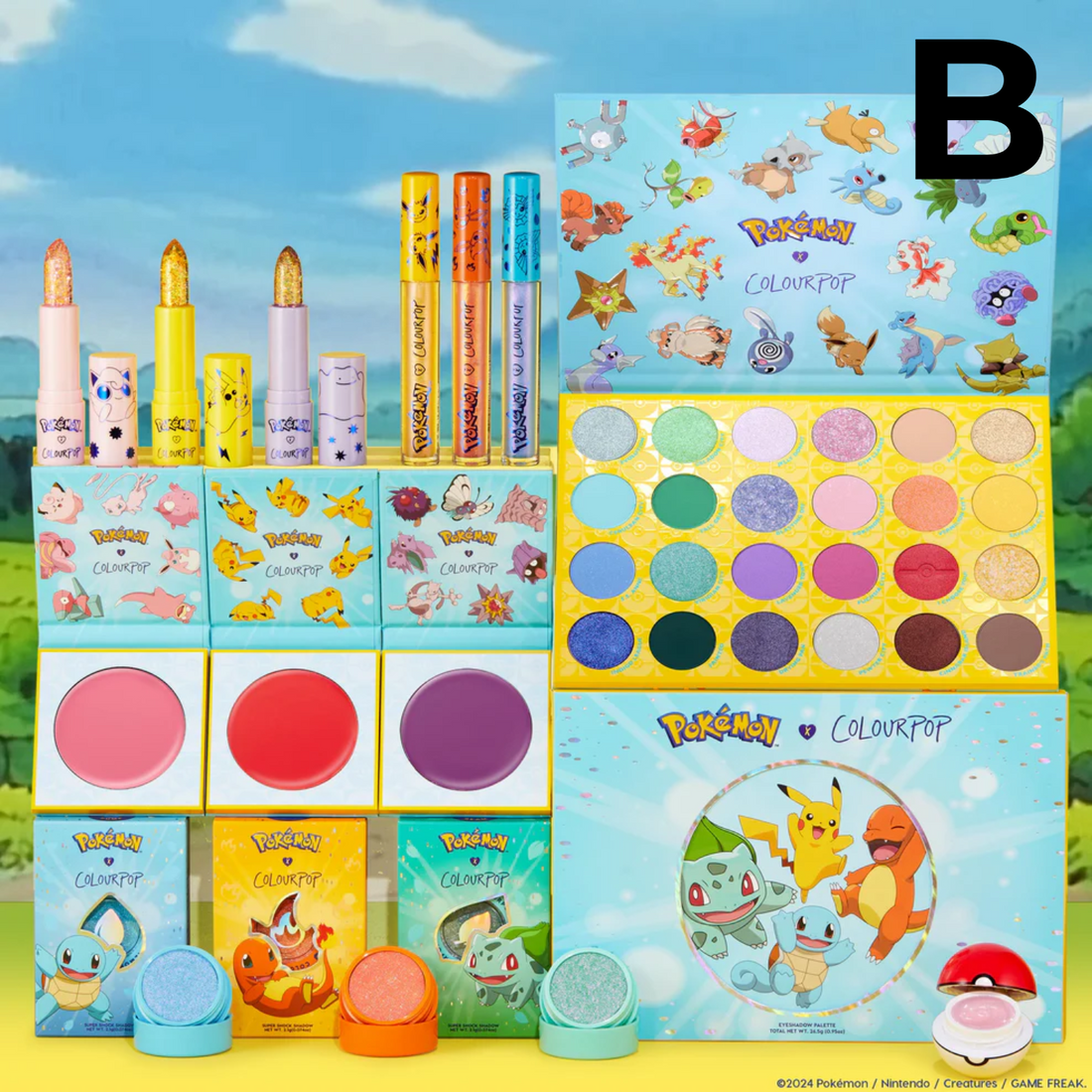 Pokémon x colourpop collection PREVENTA