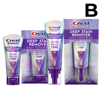 Crest 3D White Deep Stain Remover Daily Fluoride Toothpaste - Ultra White