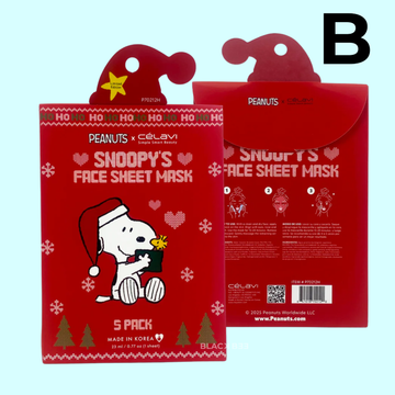 SNOOPY´S FACE SHEET MASK 5 PCS