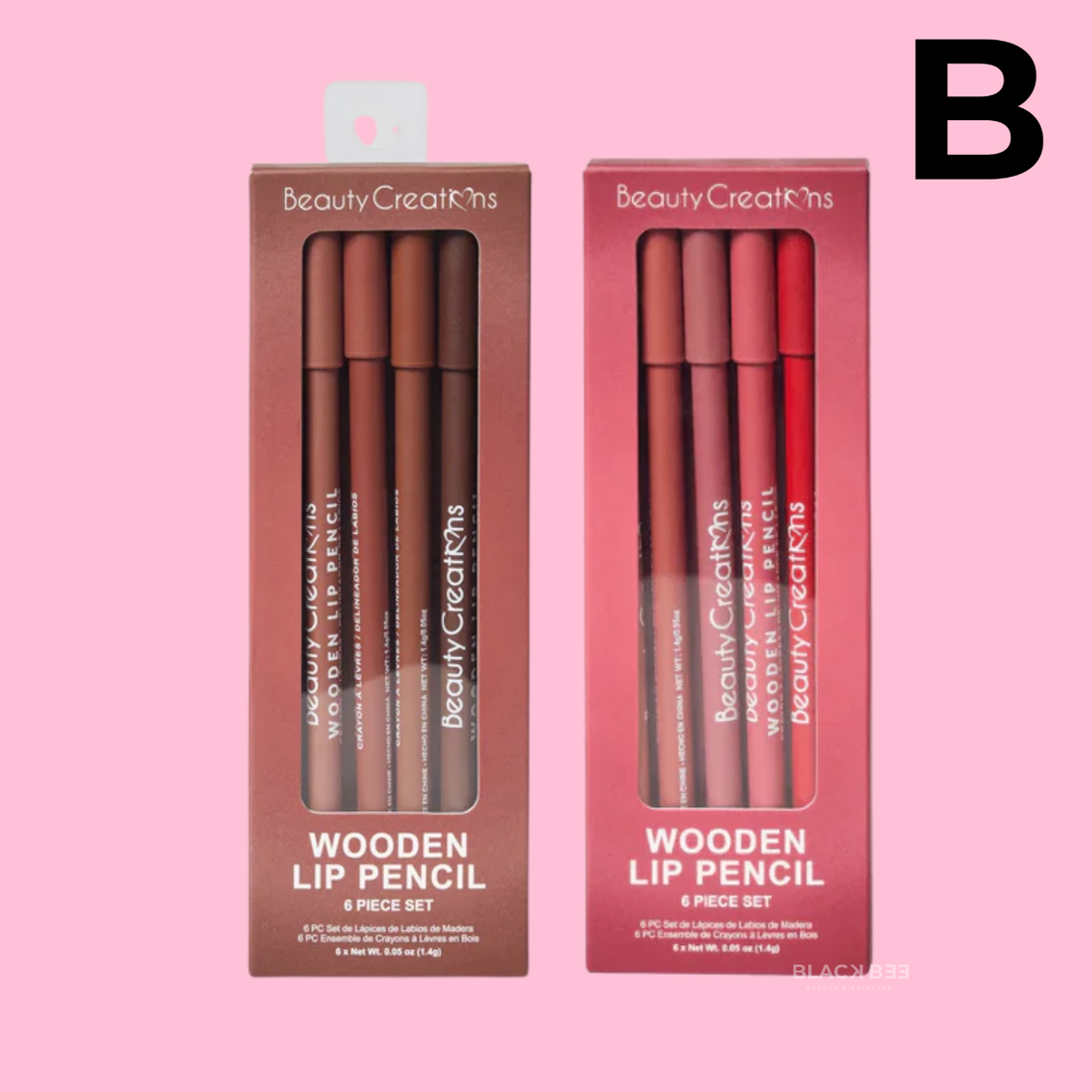 WOODEN LIP PENCIL SET