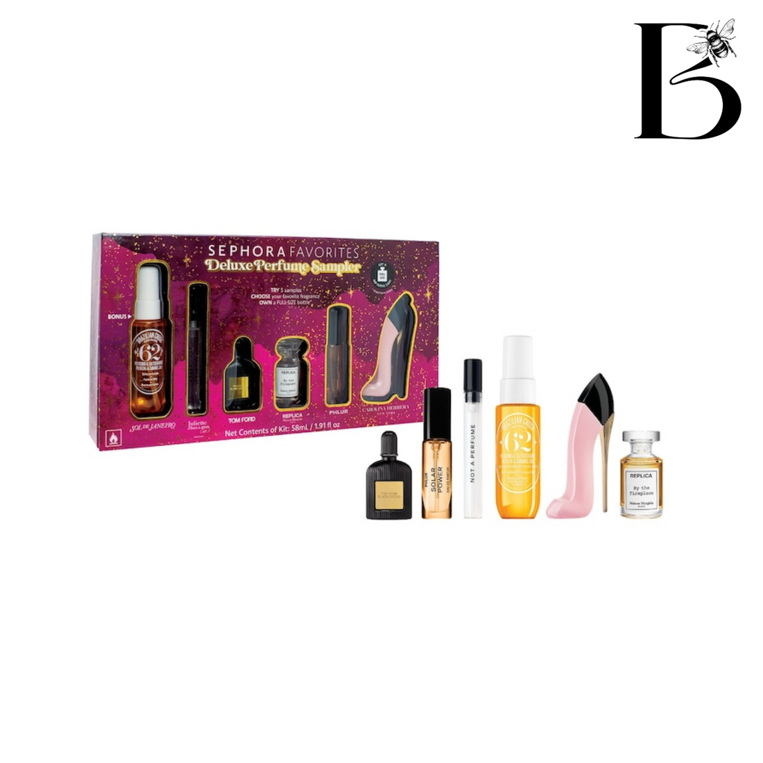 Mini Deluxe Perfume Sampler + CUPON PERFUME DE REGALO **PREVENTA 4 ABRIL SEMANA 3 MINIS**