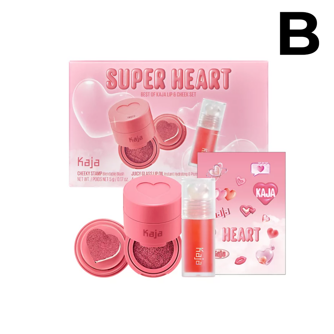 3-Pc. Super Heart Lip & Cheek Set PREVENTA