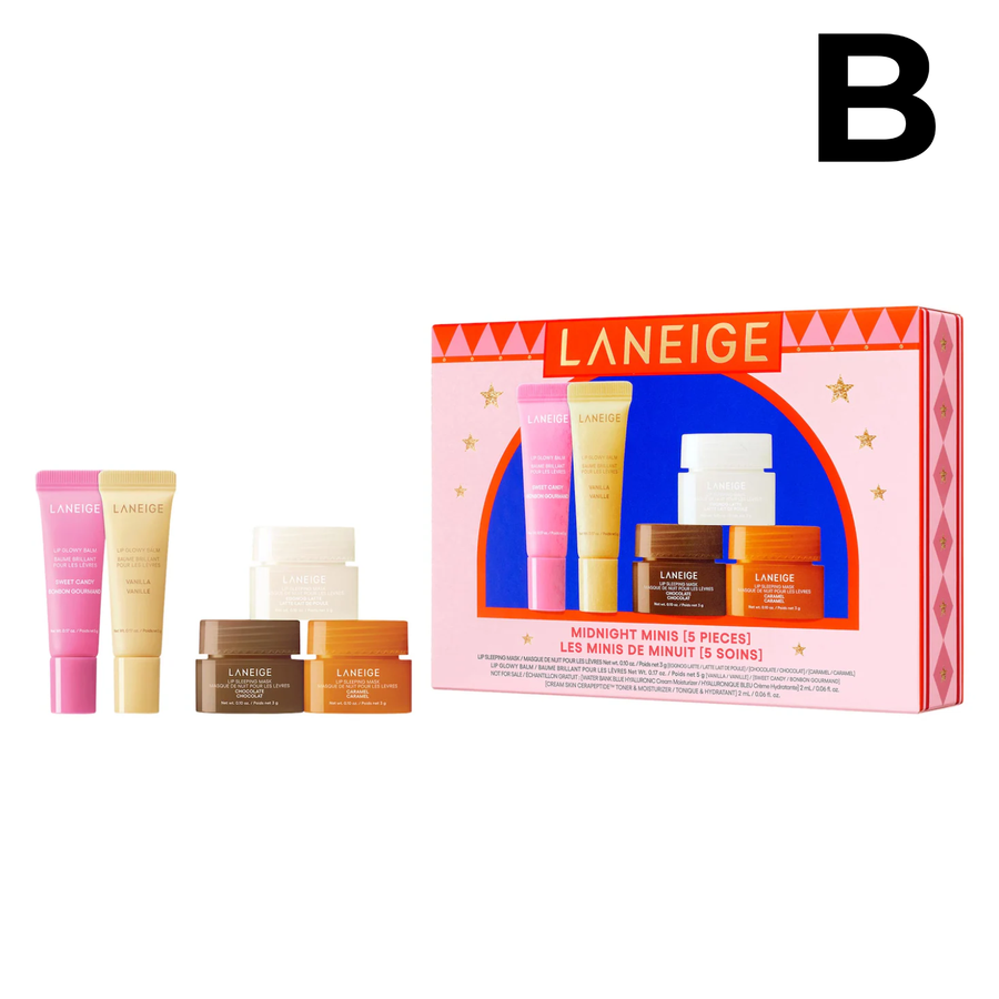 Midnight Minis Lip Glowy Balm and Lip Sleeping Mask Gift Set **PREVENTA**