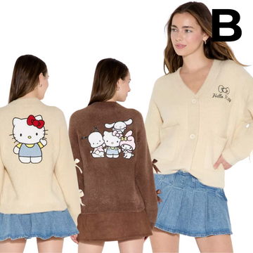 Women's Hello Kitty & Friends Graphic Cardigan