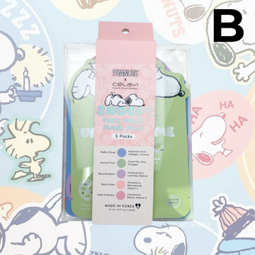 PEANUTS FACE SHEET MASK