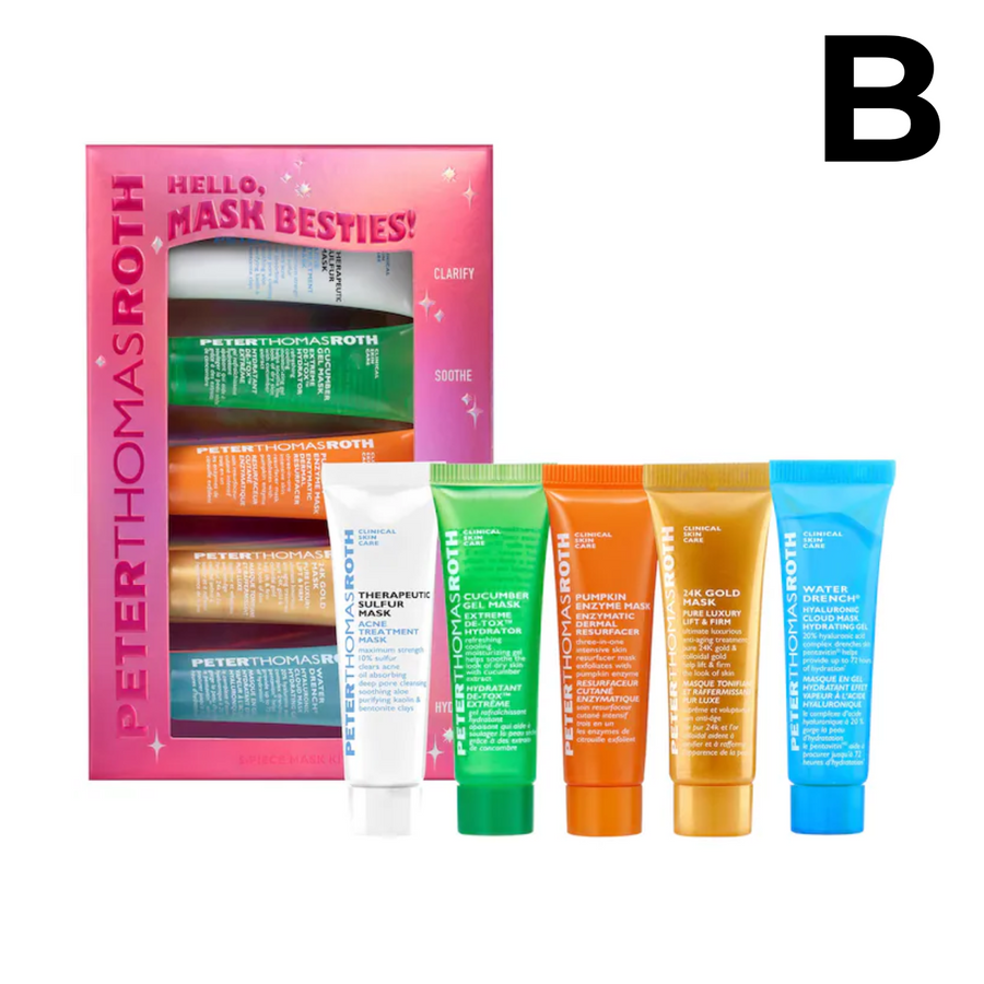 Hello, Mask Besties! 5-Piece Mask Kit PREVENTA