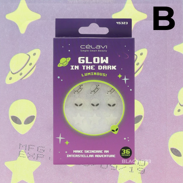 36PC GLOW IN THE DARK PATCH