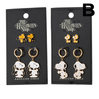 AEO Halloween Snoopy Earrings 2-Pack **PREVENTA**