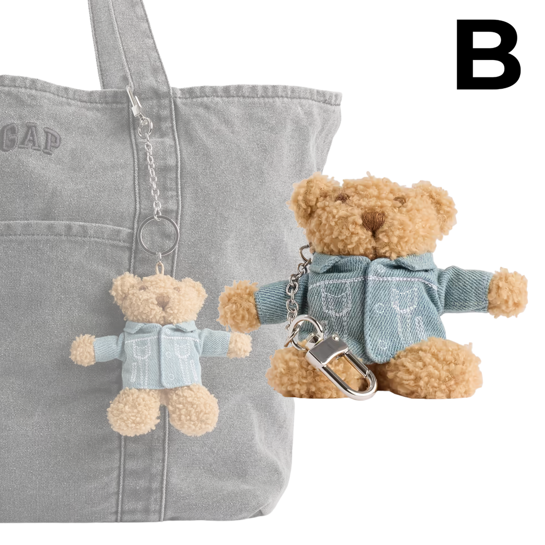 Brannan Bear Hoodie Bag Charm PREVENTA