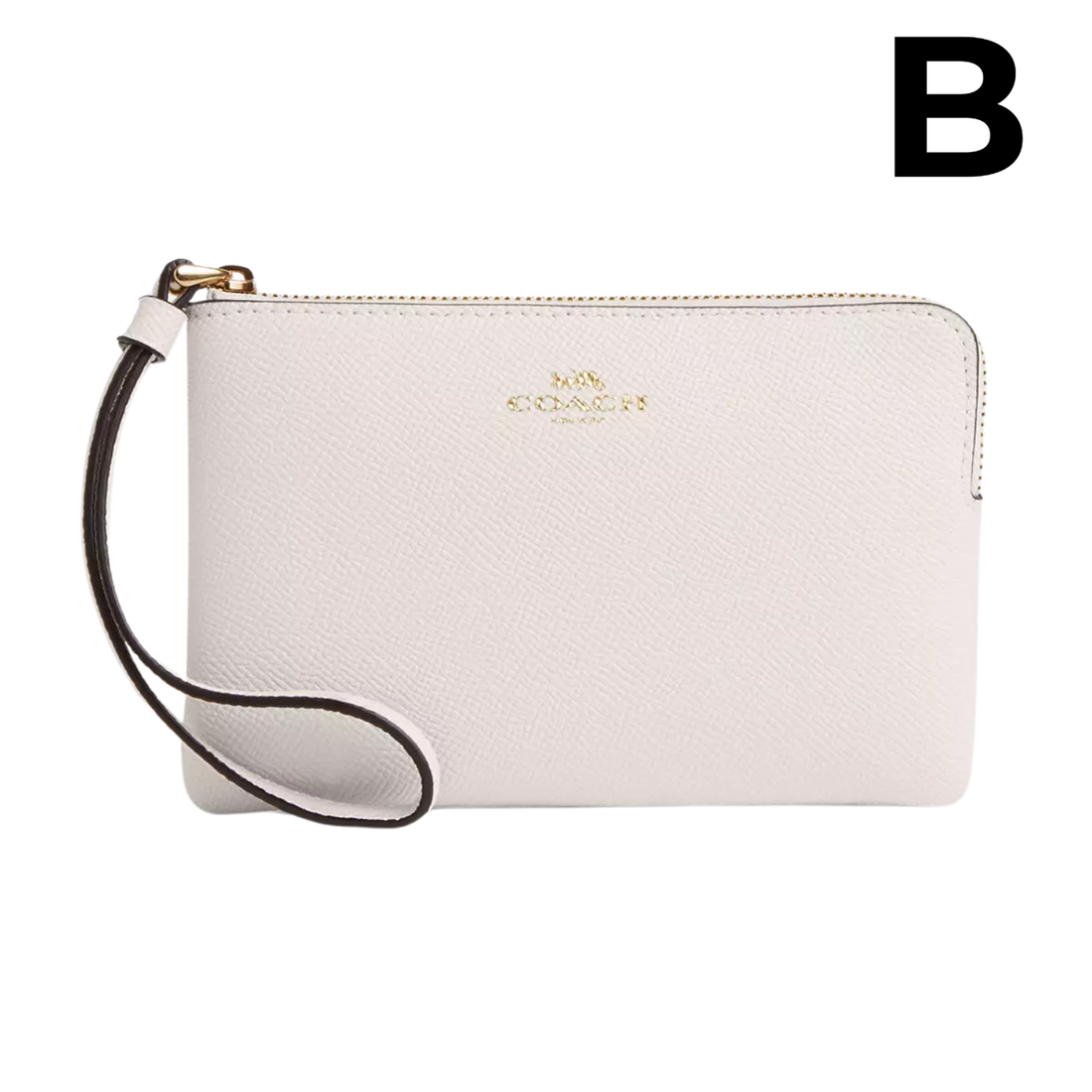 Corner Zip Wristlet With Signature Canvas **PREVENTA**